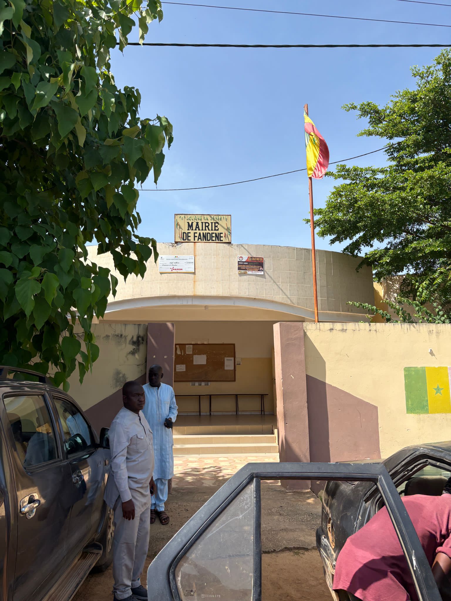 Façade de la Mairie de Gagnick
